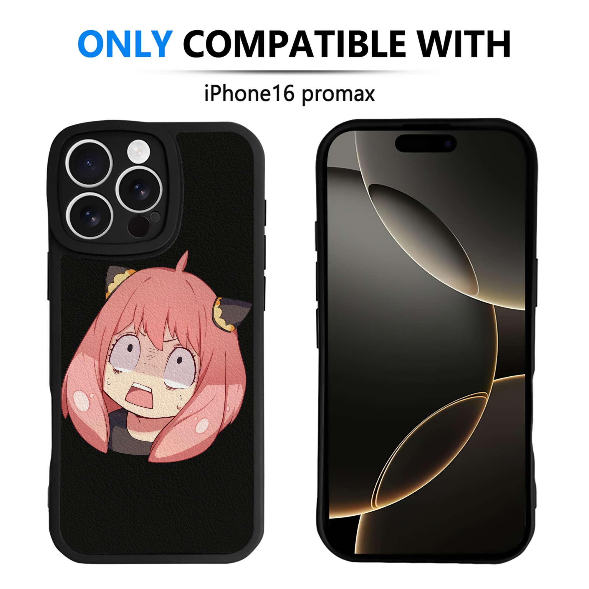 （画像用） SPY×FAMILY间谍家家酒 【iPhone 16シリーズ対応】シリコンスマホケース（レザー調） 材質：シリコン
